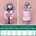 Blue British style cotton dog jacket showing traditional design for autumn and winter wear