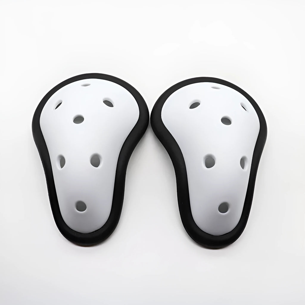 Black rubber genital protector for sports like Sanda, boxing, and hockey.