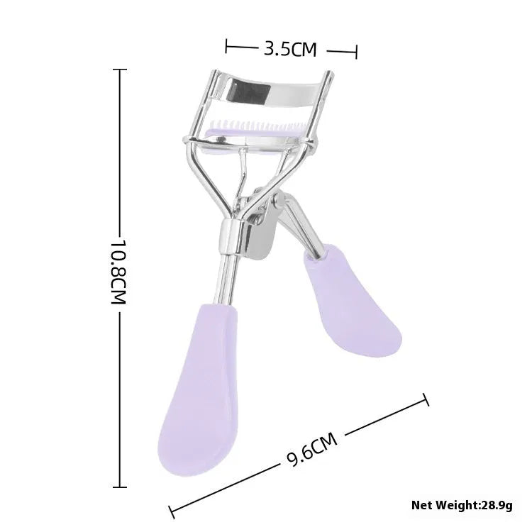 A4 with comb eyelash curler in black ribbon comb colour made from carbon steel and ABS
