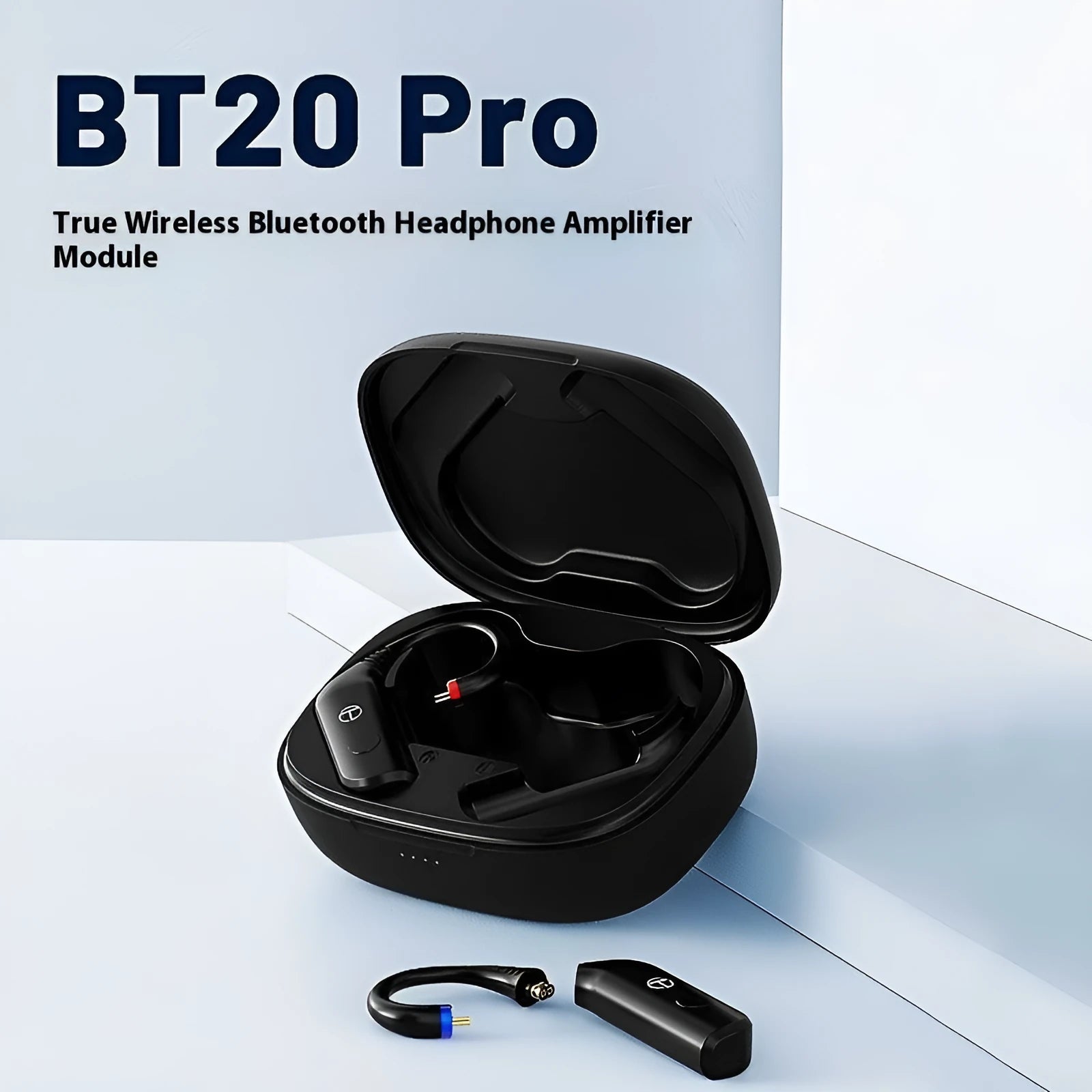 BT20 Pro real wireless 53 Bluetooth headset module with ear hook and plastic waterproof housing