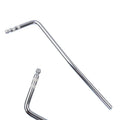 Direct plug-in metal guitar tremolo bar in black, blue, gold, and silver chrome finish options.