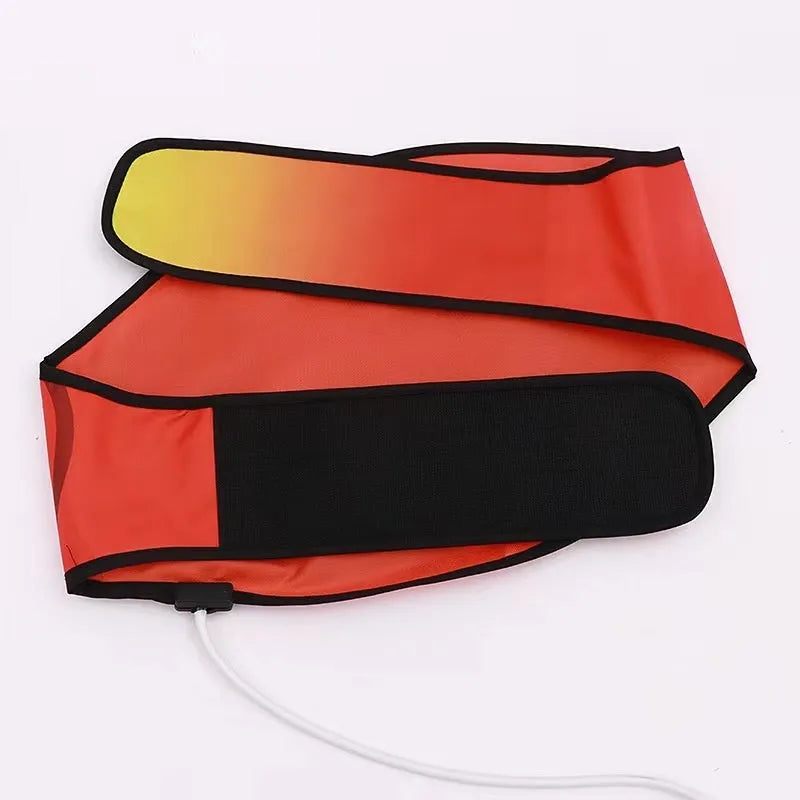 Hot compress waist support sauna massage belt for adult yoga and lumbar protection