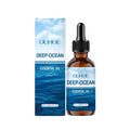 30ml glass bottle of Deep-Ocean Essential Oil, a clear viscous liquid blend for diffusers and personal care.