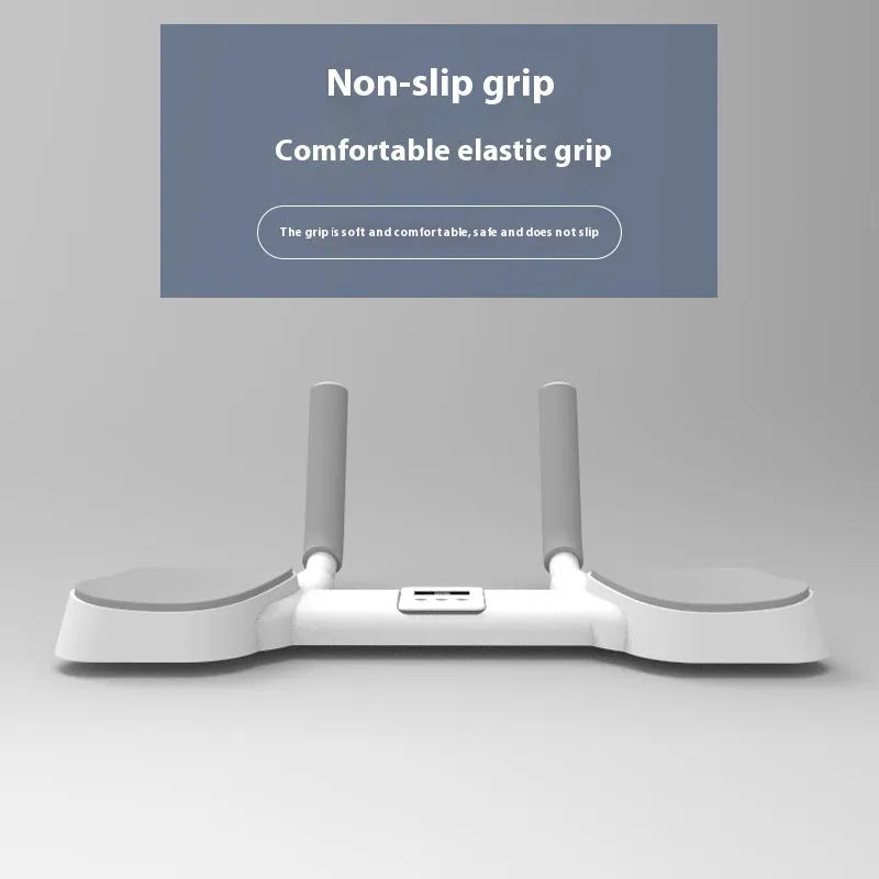 White household flat support trainer with aluminium frame and ABS components for home exercise