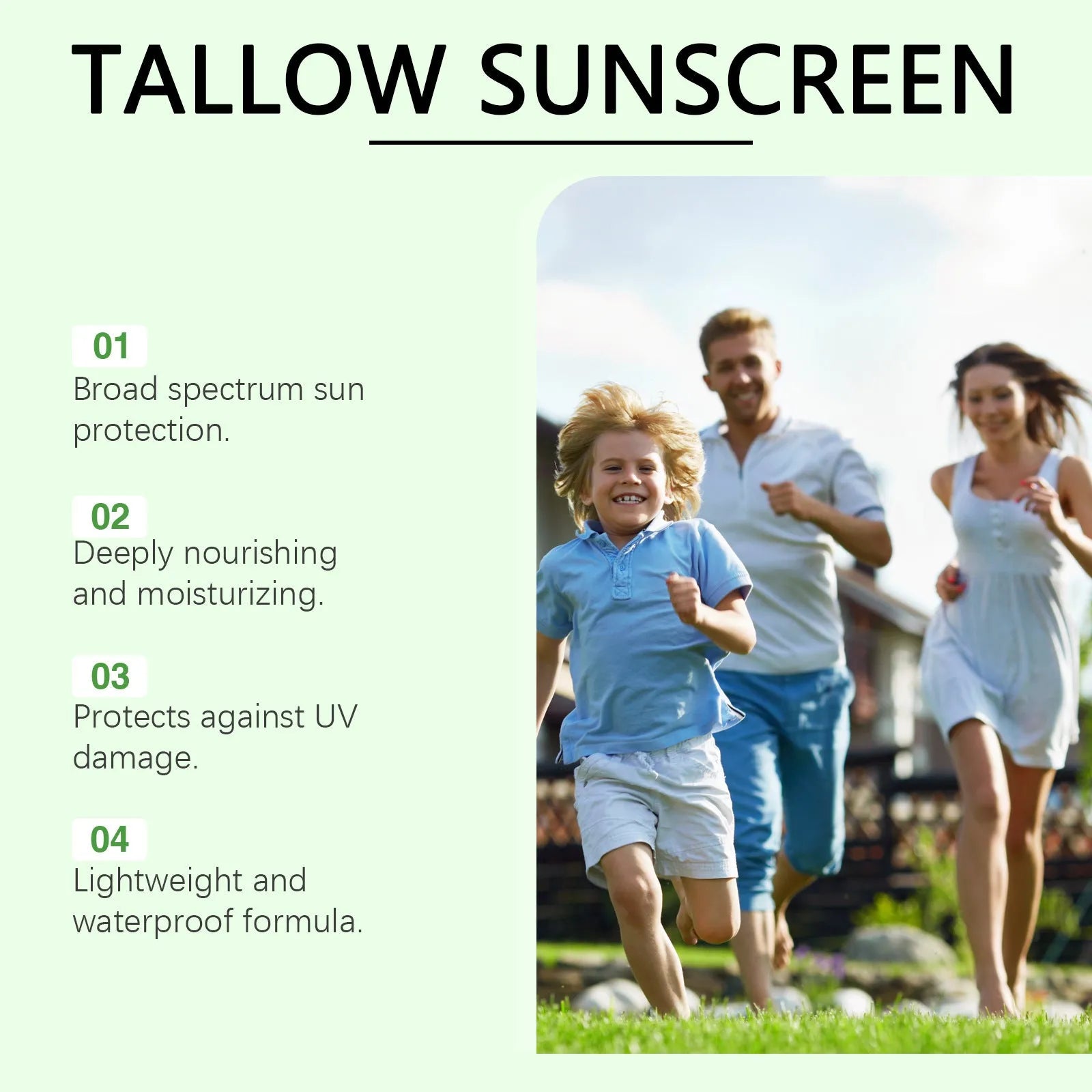 60g tube of Not Oily Moisturising Protective Cream sunscreen with hyaluronic acid.