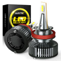 Car LED headlight bulb 60W 8000LM with aluminium housing IP67 for H1 H4 H7 9005 9006