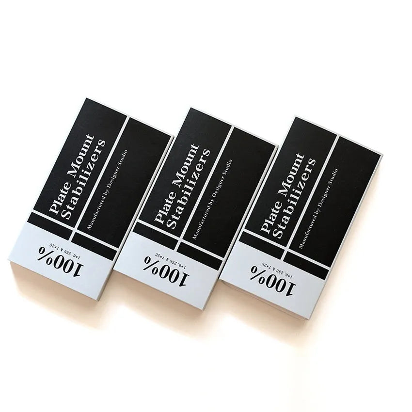 Black and milky white 6.25U and 7U satellite shafts for mechanical keyboard stabilisers