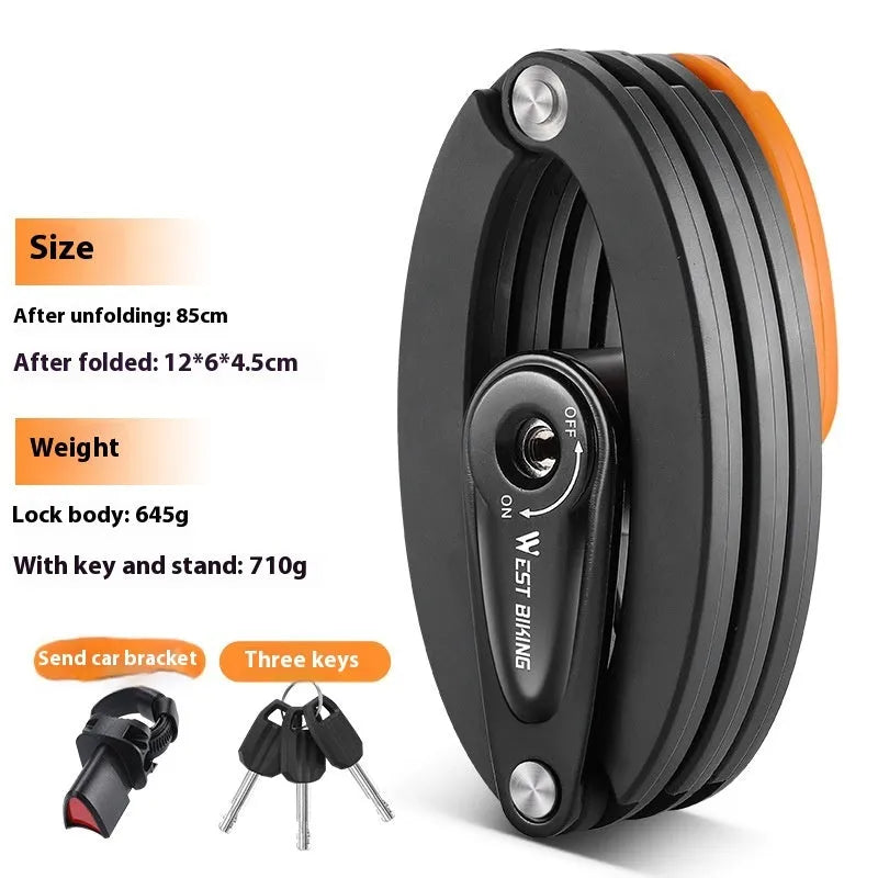 Bicycle anti-theft fliplock bottle cage with password lock in black colour