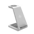 T3 wireless charging pad for iPhone 12 XS Max in black white or grey colour with optional adapter plugs