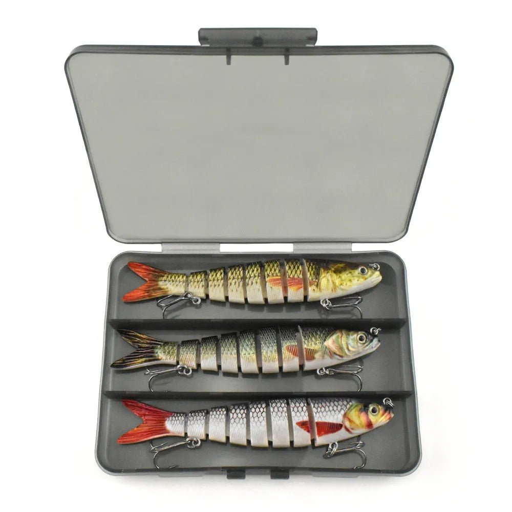 Hard plastic bionic fishing lure measuring 133mm, shown in multiple colour options.