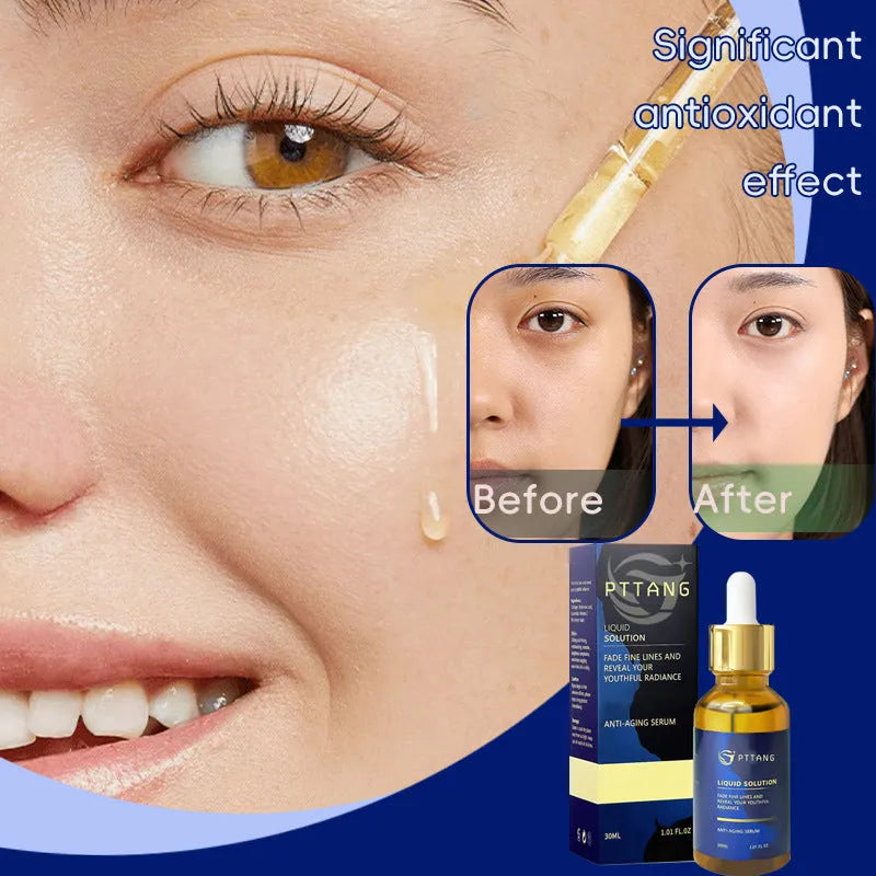 Glorious Facial Liquid moisturiser bottle measuring 10.1cm tall