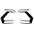 Rear air knife for Golf 7 R400 tail lamp in piano black ABS plastic