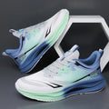 Men's black casual shoes with breathable mesh upper and rubber sole for summer wear