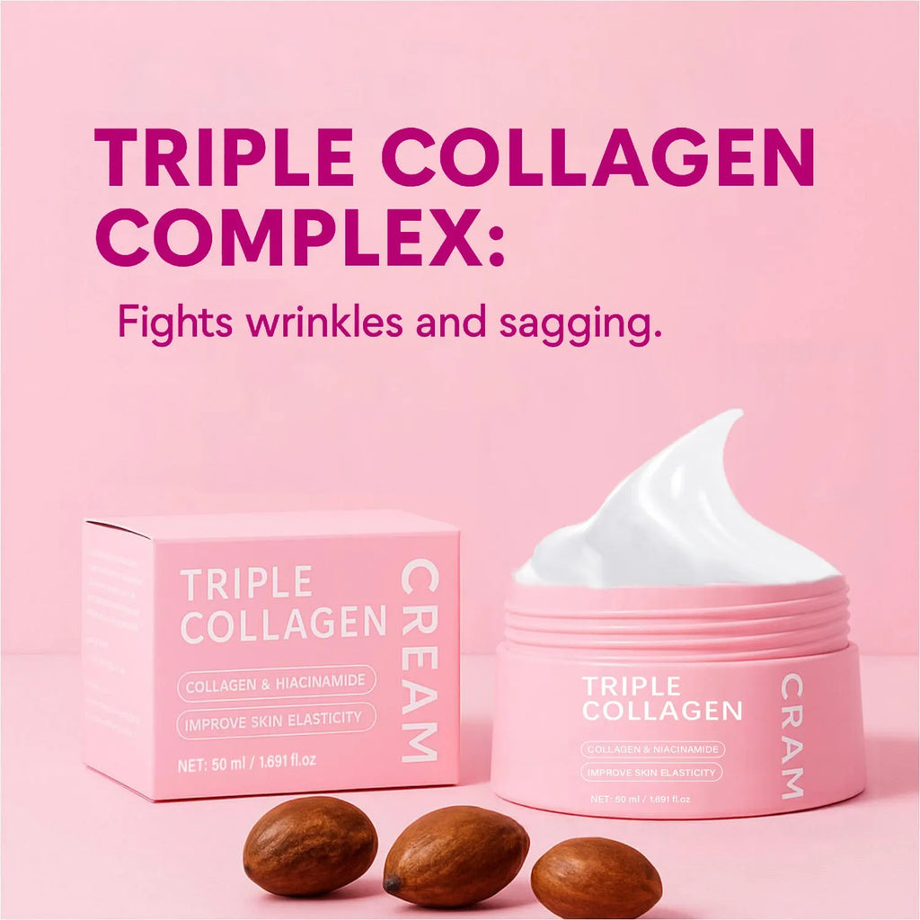 Triple collagen egg white icing cream 50ml neutral package
