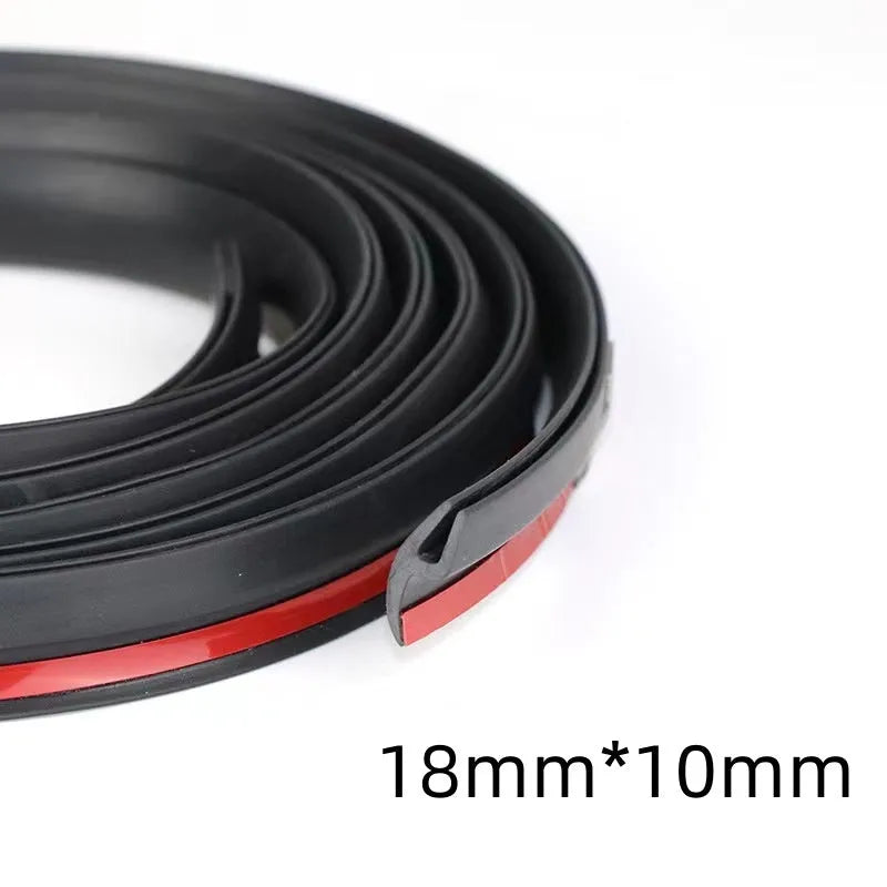 Car H-type self-adhesive sealing strip for automobile dustproof applications in two size options