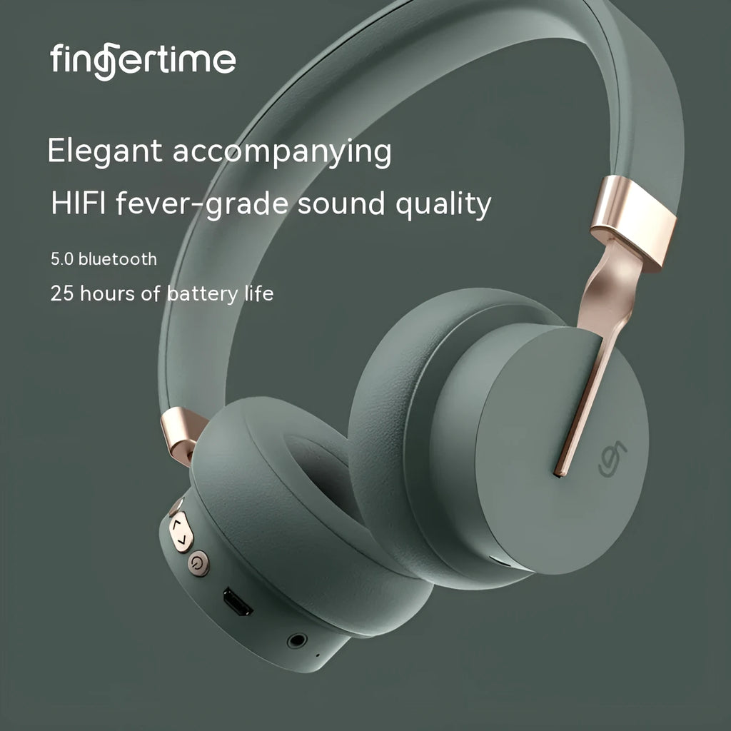Simple solid colour headworn Bluetooth phone headset shown in one of five colour options.