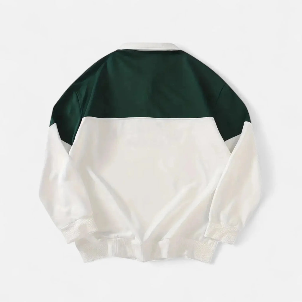 3D digital print stand collar pullover sweater in autumn winter colours, long sleeve polyester fibre top for men and women