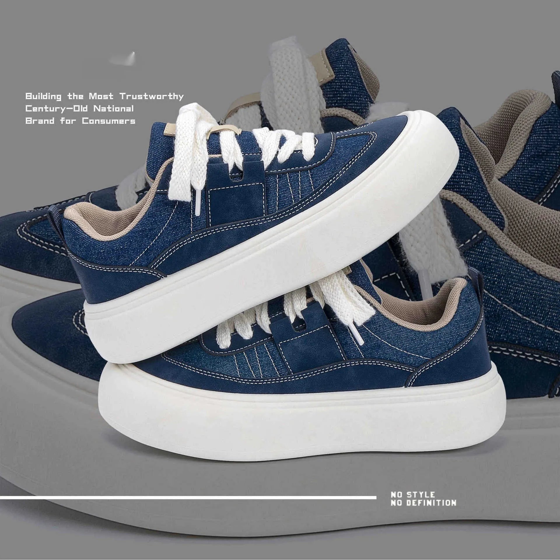 Men's black casual canvas shoes with platform sole and lace-up front.