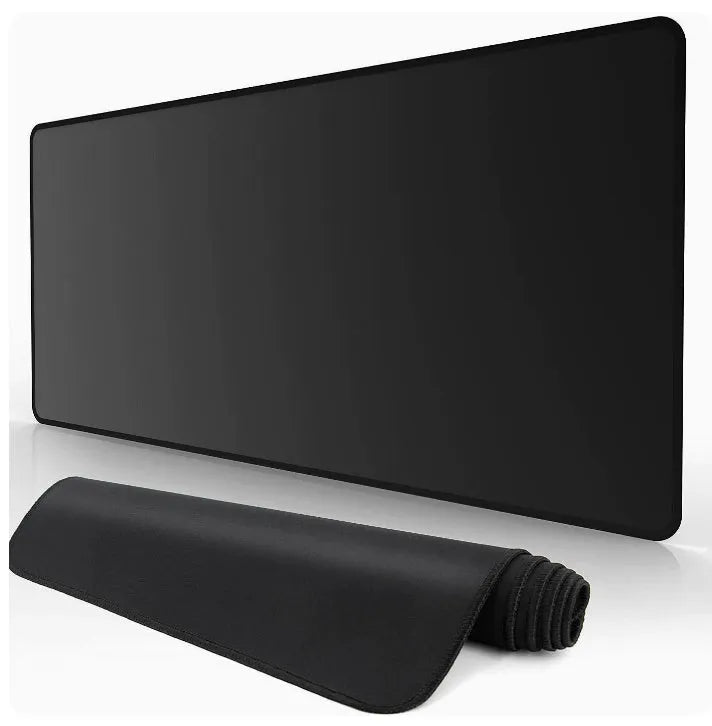 ZUOYA large gaming mouse pad with natural rubber base and overlocked edges in 400x800mm size