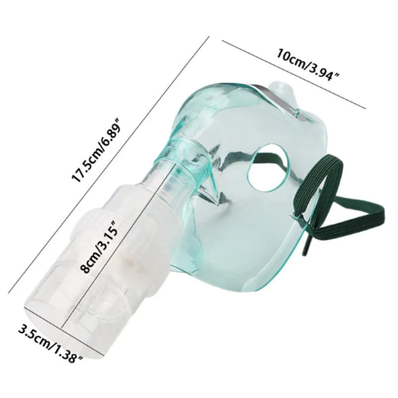 Soft rubber mask aid for glasses wearers to place behind the ear.