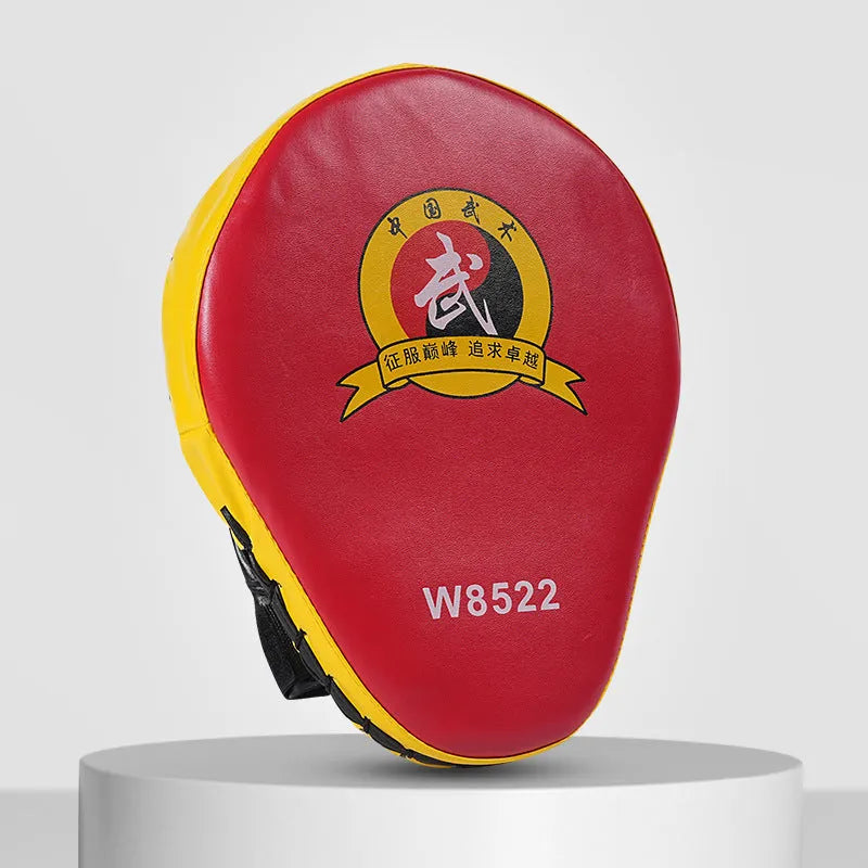 Vertical boxing target punch mitts for Sanda Muay Thai training with coloured edge options