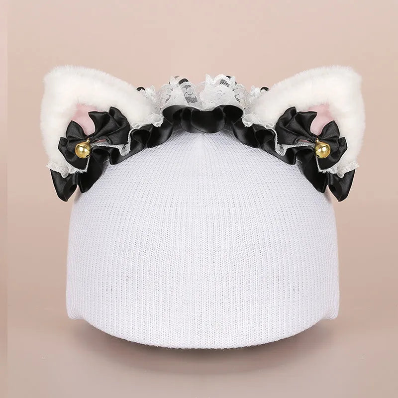 Cartoon plush fabric motorcycle helmet cover decorative accessory