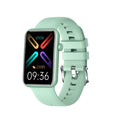 Aluminium alloy smart watch with body temperature monitoring and Bluetooth call functions on wrist