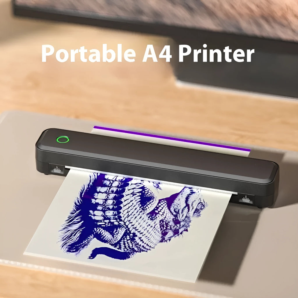 Bluetooth thermal printer for mobile phones in compact design