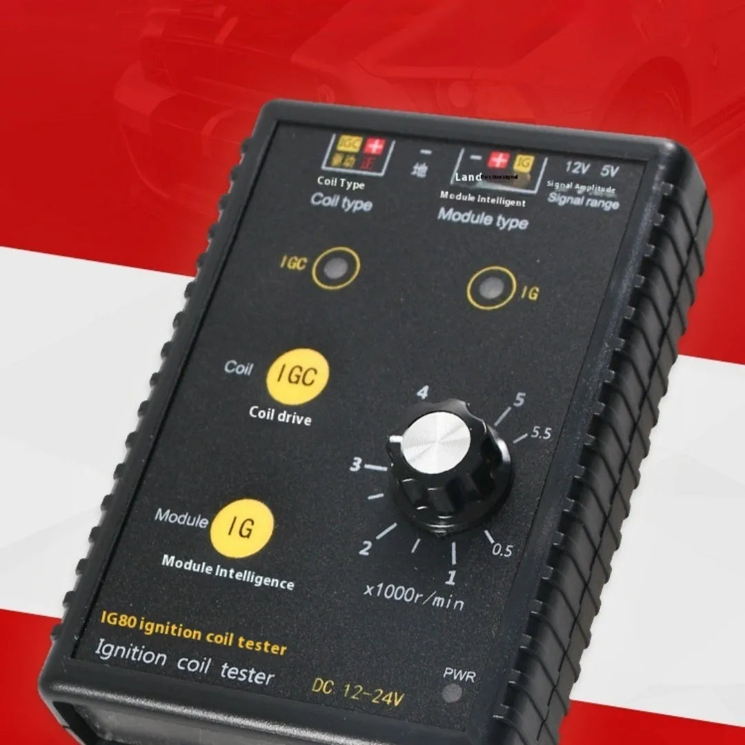 IG80 automobile ignition coil detector for petrol and natural gas engine diagnostics