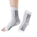 Short tube sports compression socks in black, white, skin colour, and copper for basketball.