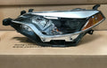 Halogen headlight assembly for Toyota Corolla passenger side, showing housing and connector