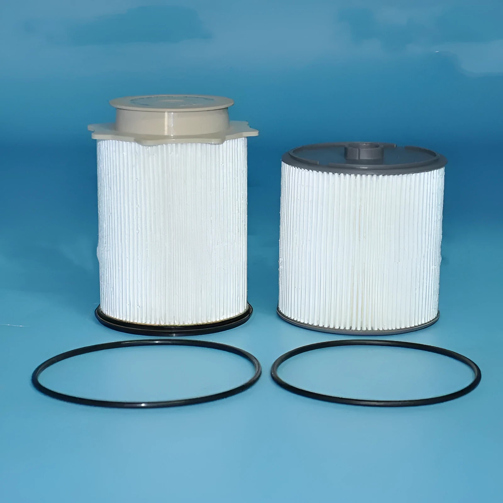 White fuel filter kit for RAM 1500 2500 3500 4500 5500 truck replacement