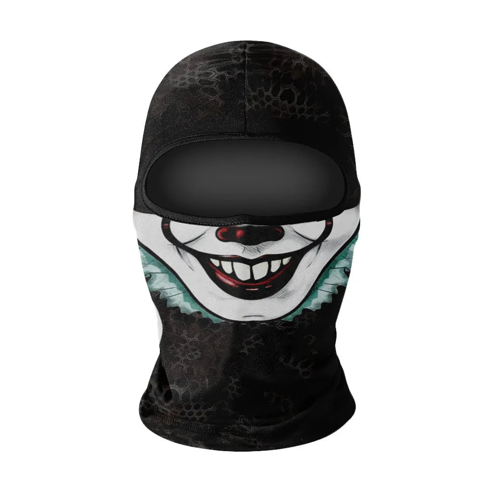 Men's breathable full face sun protection headgear in quick-dry ice silk polyester, average size, NK01 style colour