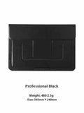 13.3-inch laptop bracket bag with integrated dual-angle design in black and brown business styles