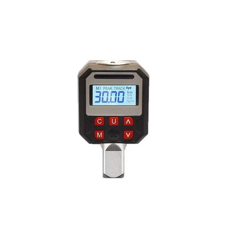 Digital torque meter model 17-340 with digital display, 6-piece set for torque measurement from 17 to 340 Nm
