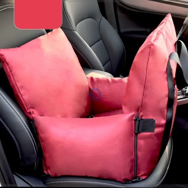 Pet car cushion with non-slip Oxford cloth bottom, Dutch fleece surface, for small dogs