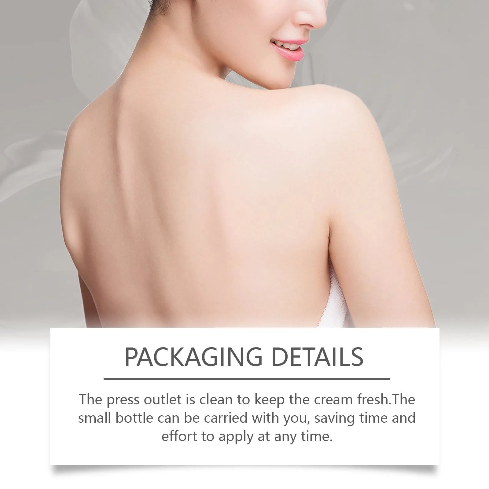 75g tube of gentle skin neck repair cream with bifidobacterium and mint leaf