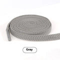 Elastic arrow pattern flat shoelace in multiple colours with 0.6cm width and length options