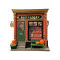 Cartoon-style Christmas house small night lamp ornament made of resin.