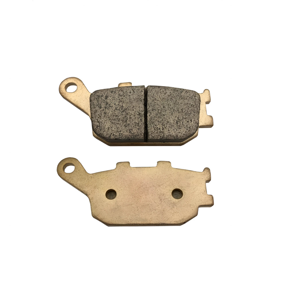 Honda CBR954RR asbestos-free rear brake pad with sintered compound for CBR900RR-03 and CBR929RR models
