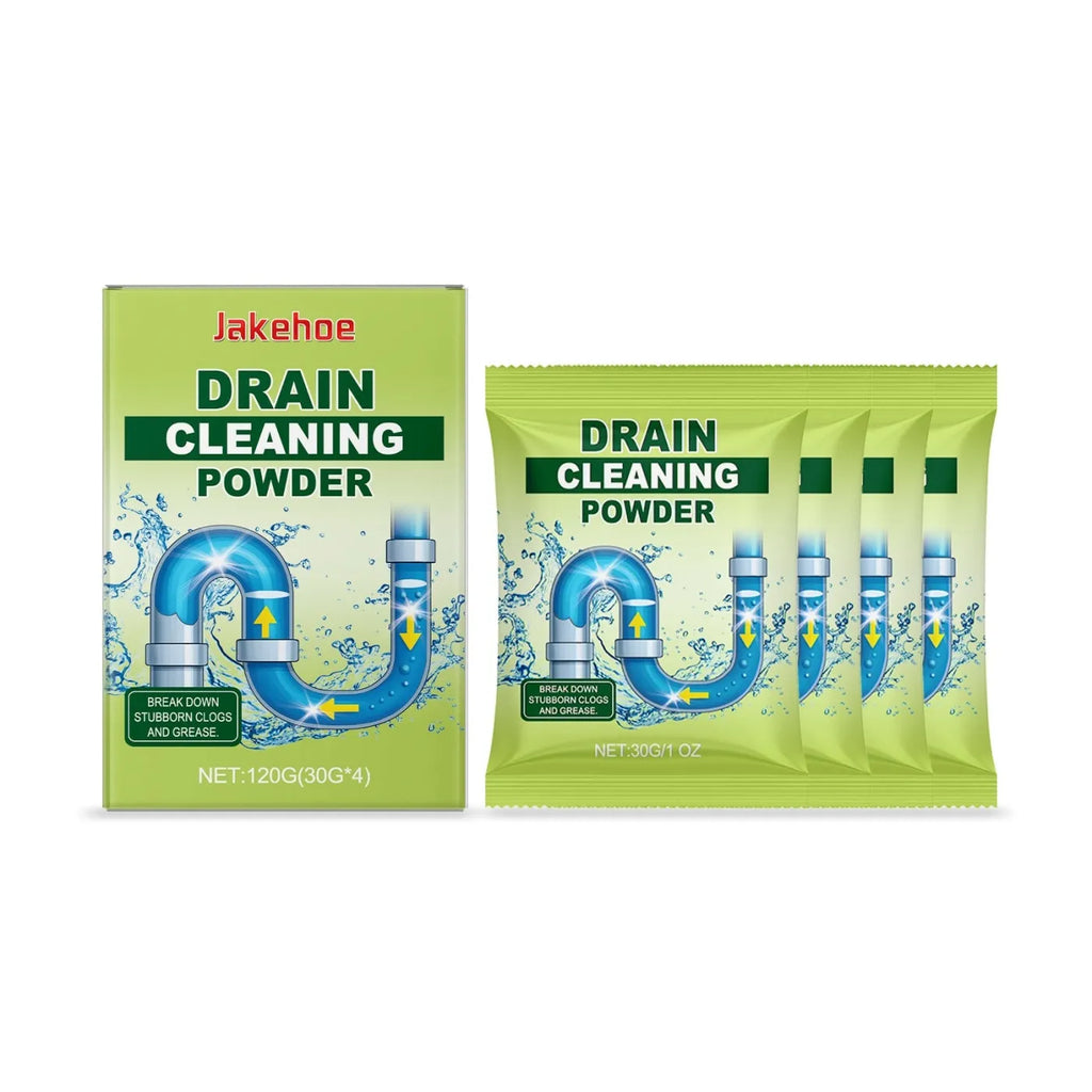 120g drain cleaning powder chemical unblocker for sinks and basins