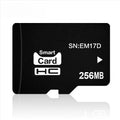 A single 256MB TF memory card on a white background.