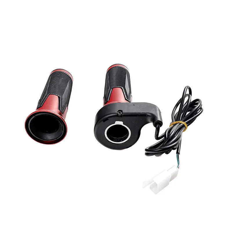 Plastic three-speed rotating handle set for electric three-wheel car conversion accelerator control.