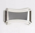 Simple modern warm white LED wall lamp with matte finish and compact rectangular design.