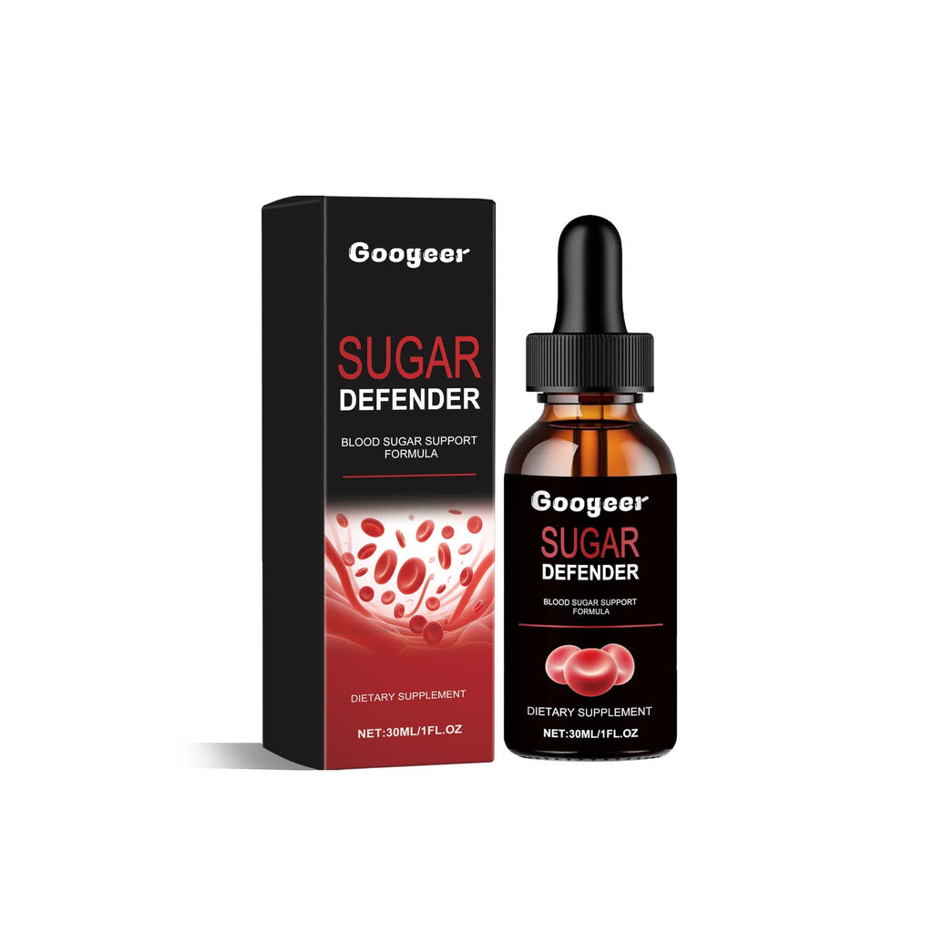 Googeer Body Care Drops supplement bottle, 30ml net content, liquid vitality formula.