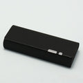 Leather anti-pressure handmade glasses case, 156 x 62 x 32mm, in black, brown, blue, or gray