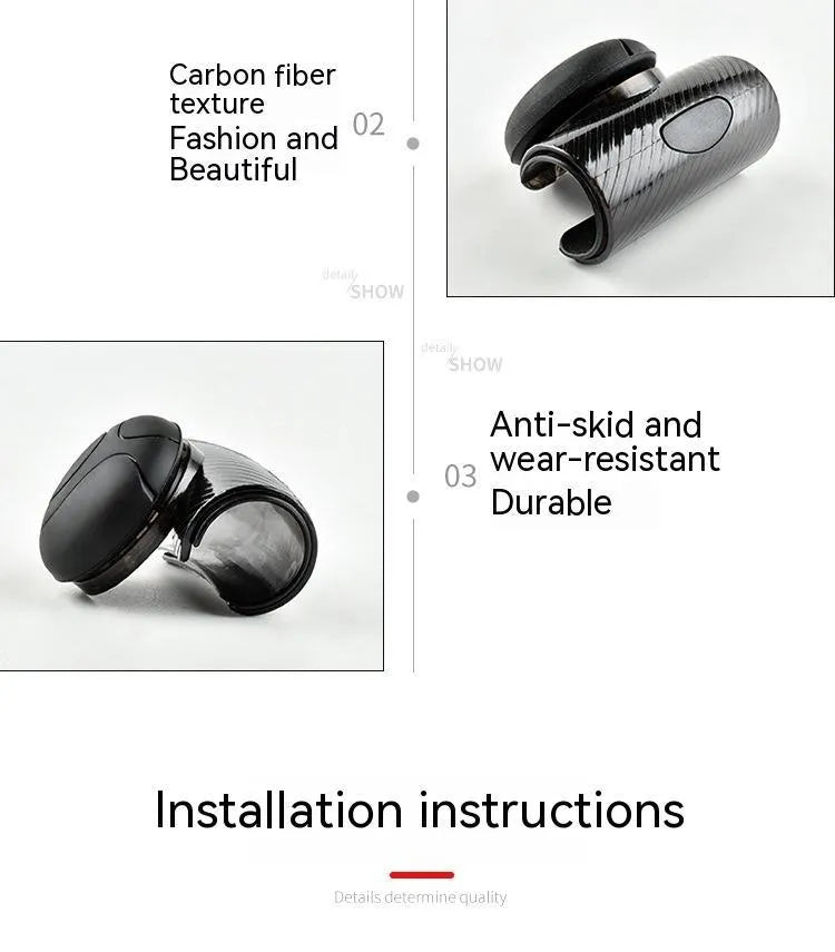 Steering wheel assist ball with silicone construction and metal bearing booster for single-hand driving