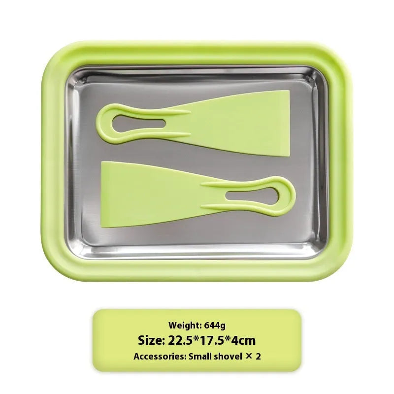 Children's DIY fried yogurt machine craft kit in green, pink, white, or rose red.