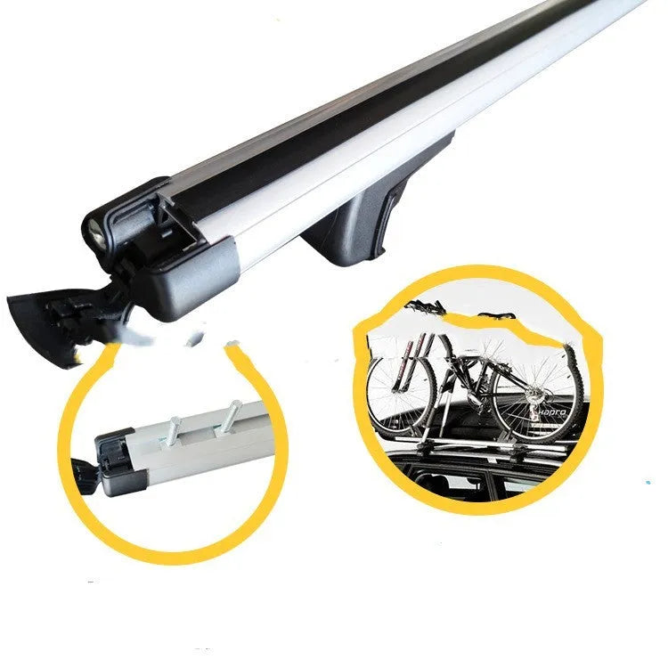 GM SUV alloy roof rack crossbar modification with 75kg capacity and adjustable 120cm-135cm size