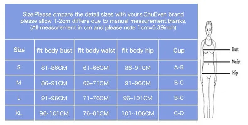Black high-waisted two-piece bikini swimsuit set for women on a mannequin